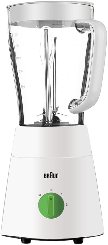 Braun Blender With Plastic Jar (500W, 2 Mills) Braun Blender With Plastic Jar (500W, 2 Mills)
